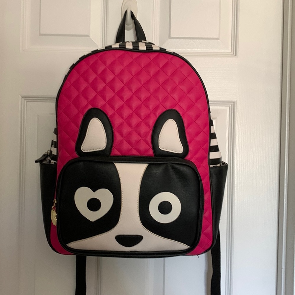 Betsey Johnson cat backpack